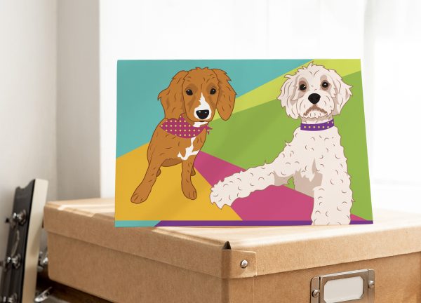 Illustrated Dog Notecard