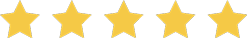 5 gold stars