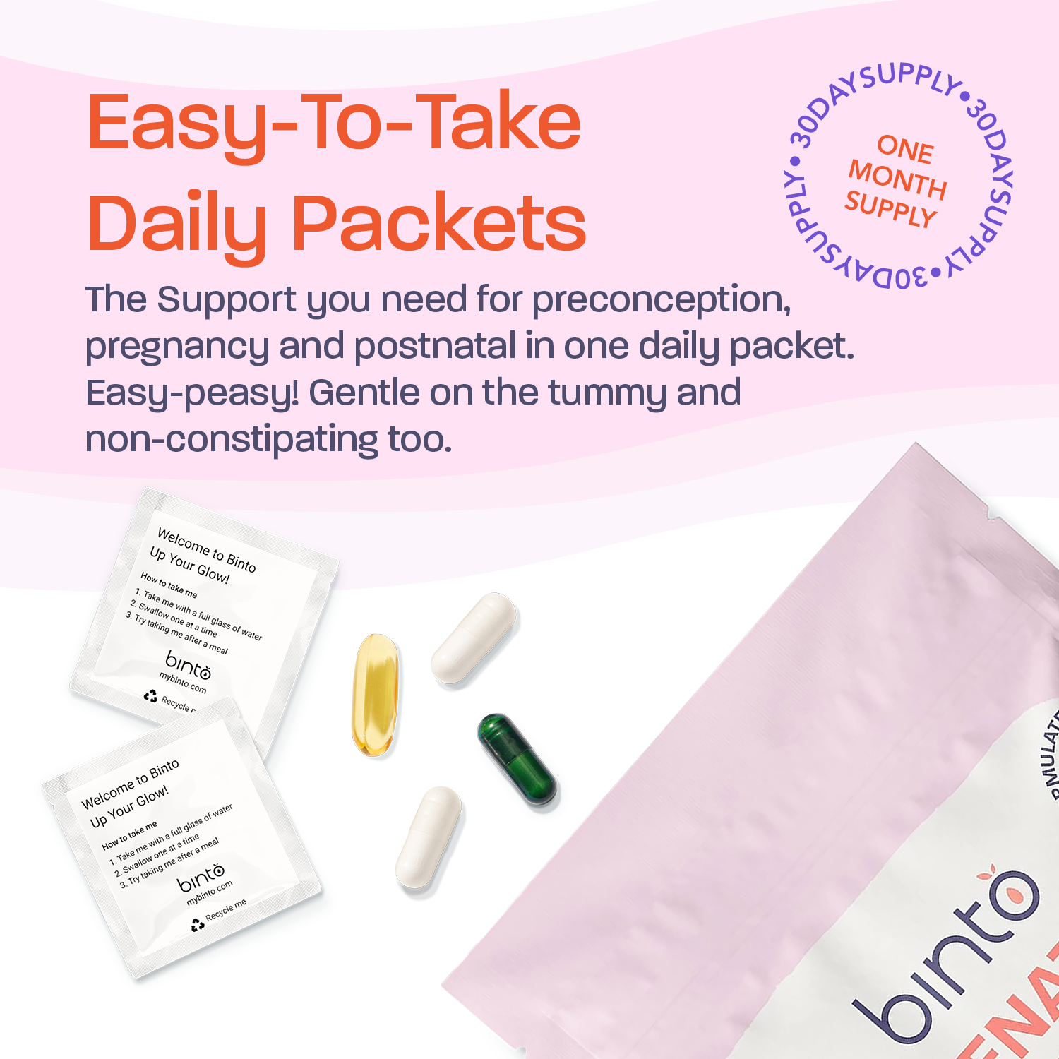 Amazon e-commerce product listing image for prenatal kit